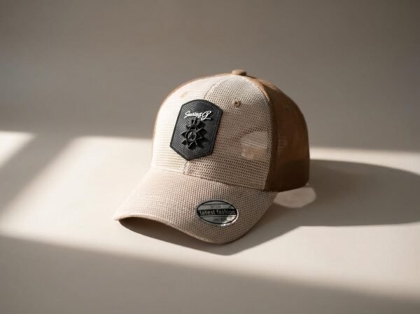 Two tone brim cap